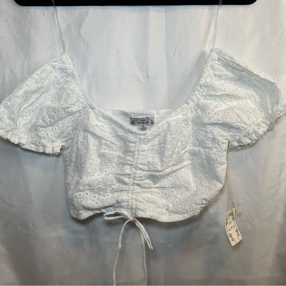 Poof NY crop top